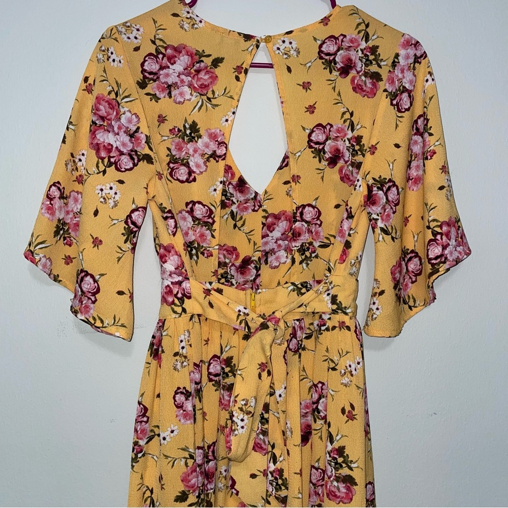 J for Justify Floral Romper Dress - Picture 5 of 7